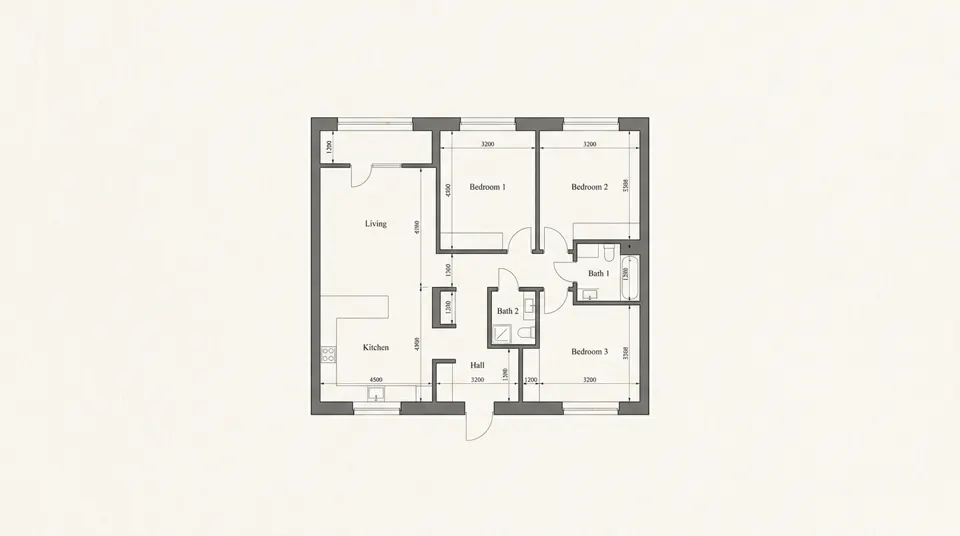 Apartment floor plan